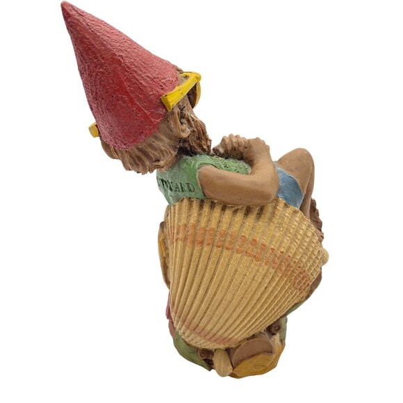 Tom Clark Gnome Aloe Lifeguard 1990 sitting in shell Vintage 90s - Picture 3 of 10
